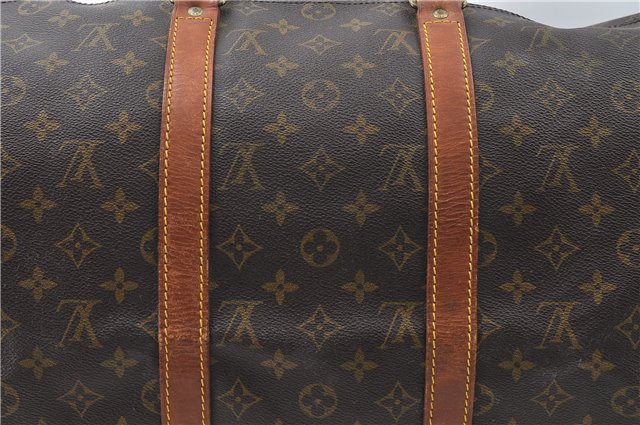 Authentic Louis Vuitton Monogram Keepall 50 Boston Bag M41426 LV 4847D
