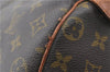 Authentic Louis Vuitton Monogram Keepall 50 Boston Bag M41426 LV 4847D