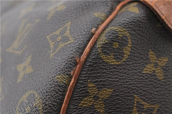 Authentic Louis Vuitton Monogram Keepall 50 Boston Bag M41426 LV 4847D