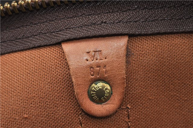 Authentic Louis Vuitton Monogram Keepall 50 Boston Bag M41426 LV 4847D