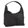 Authentic GUCCI Shoulder Hand Bag GG Nylon Leather 0013380 Black Junk 4847I