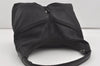 Authentic GUCCI Shoulder Hand Bag GG Nylon Leather 0013380 Black Junk 4847I