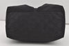Authentic GUCCI Shoulder Hand Bag GG Nylon Leather 0013380 Black Junk 4847I