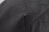 Authentic GUCCI Shoulder Hand Bag GG Nylon Leather 0013380 Black Junk 4847I
