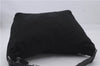 Authentic PRADA Vela Sport Nylon Leather Shoulder Hand Bag BR0415 Black 4849D