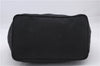 Authentic PRADA Vela Sport Nylon Leather Shoulder Hand Bag BR0415 Black 4849D