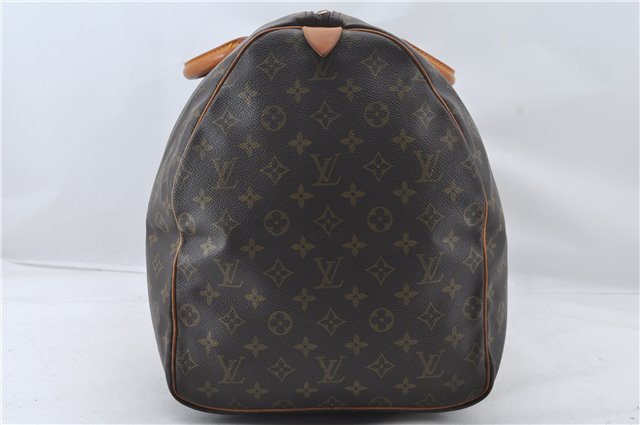 Authentic Louis Vuitton Monogram Keepall 60 Travel Boston Bag M41422 LV 4849E