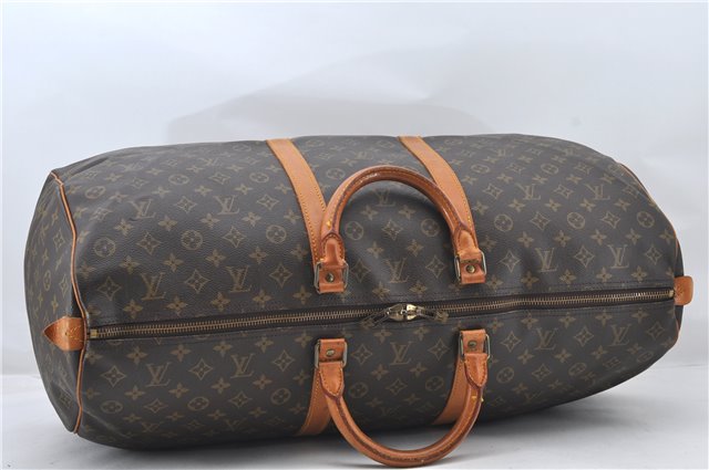 Authentic Louis Vuitton Monogram Keepall 60 Travel Boston Bag M41422 LV 4849E