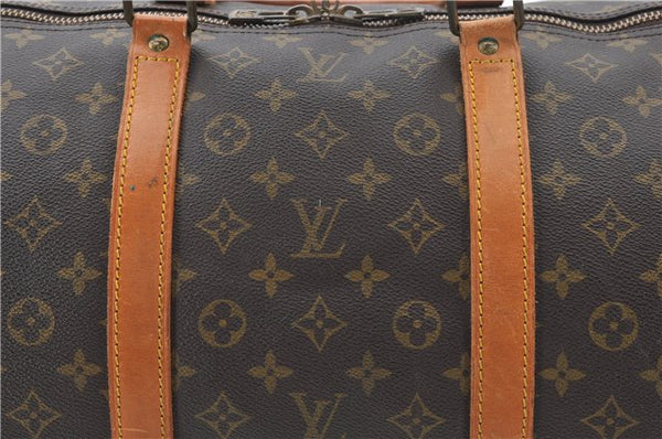 Authentic Louis Vuitton Monogram Keepall 60 Travel Boston Bag M41422 LV 4849E