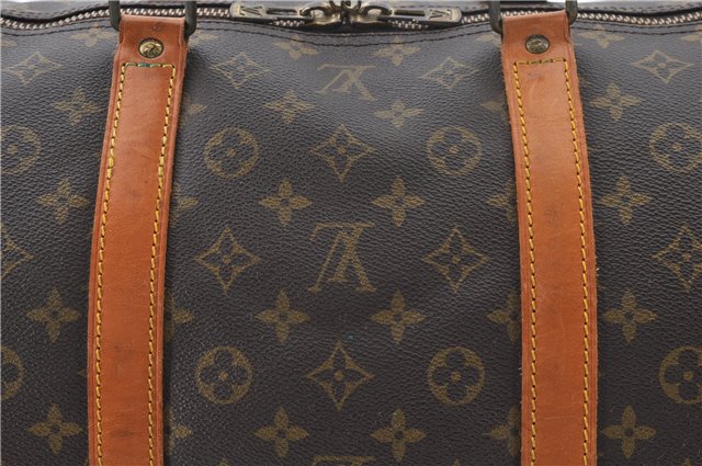 Authentic Louis Vuitton Monogram Keepall 60 Travel Boston Bag M41422 LV 4849E