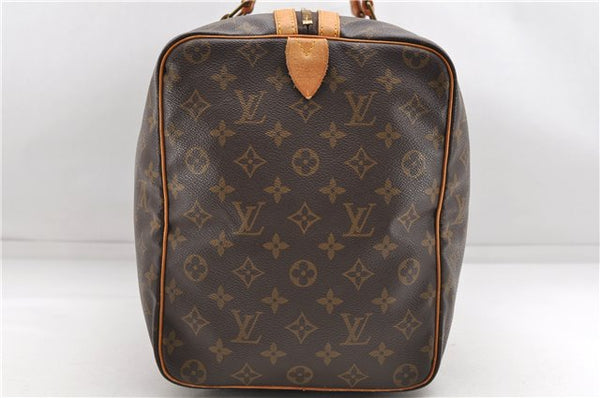 Authentic Louis Vuitton Monogram Sac Souple 45 Hand Boston Bag M41624 LV 4850D