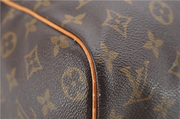 Authentic Louis Vuitton Monogram Sac Souple 45 Hand Boston Bag M41624 LV 4850D