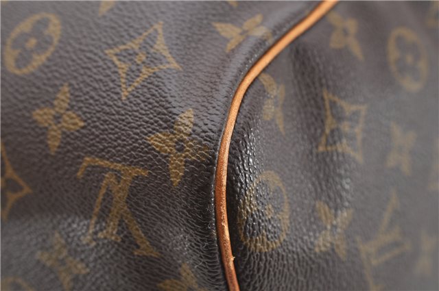 Authentic Louis Vuitton Monogram Sac Souple 45 Hand Boston Bag M41624 LV 4850D