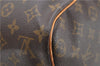 Authentic Louis Vuitton Monogram Sac Souple 45 Hand Boston Bag M41624 LV 4850D