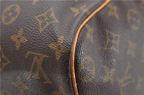 Authentic Louis Vuitton Monogram Sac Souple 45 Hand Boston Bag M41624 LV 4850D