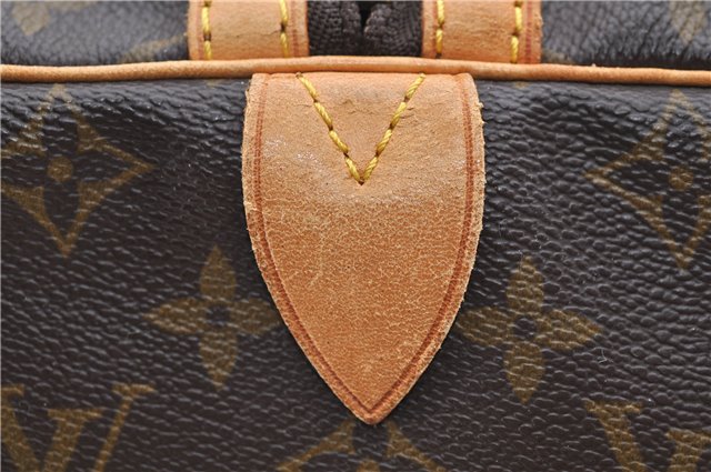 Authentic Louis Vuitton Monogram Sac Souple 45 Hand Boston Bag M41624 LV 4850D