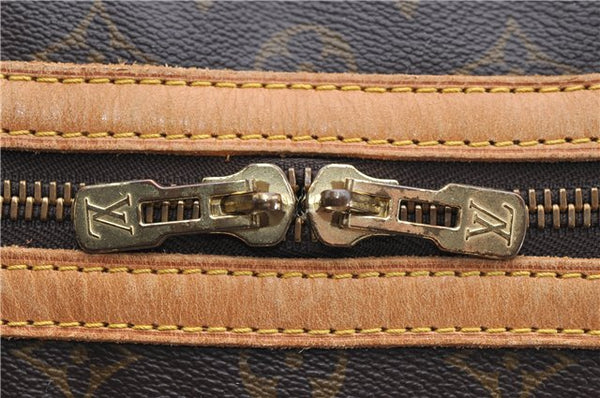 Authentic Louis Vuitton Monogram Sac Souple 45 Hand Boston Bag M41624 LV 4850D