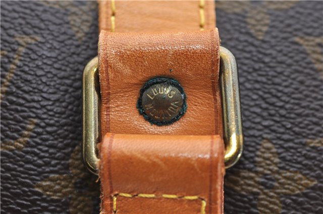 Authentic Louis Vuitton Monogram Sac Souple 45 Hand Boston Bag M41624 LV 4850D