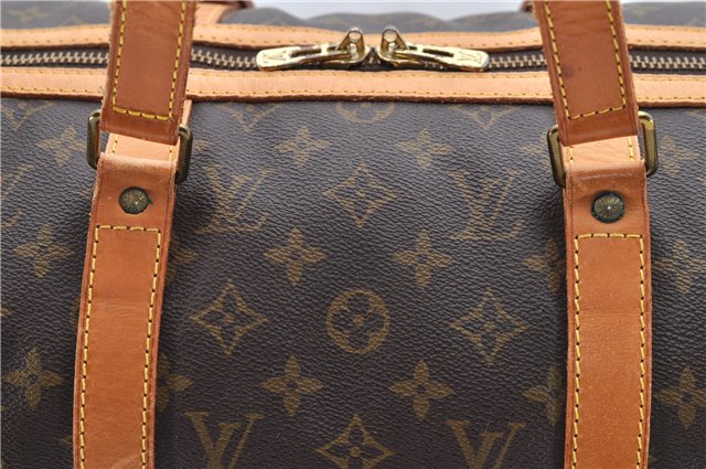 Authentic Louis Vuitton Monogram Sac Souple 45 Hand Boston Bag M41624 LV 4850D