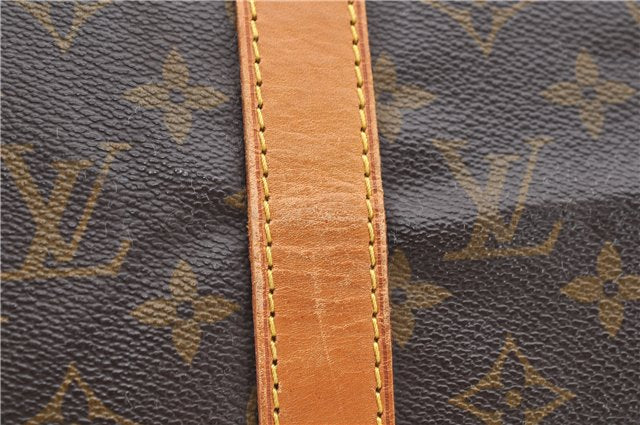 Authentic Louis Vuitton Monogram Sac Souple 45 Hand Boston Bag M41624 LV 4850D