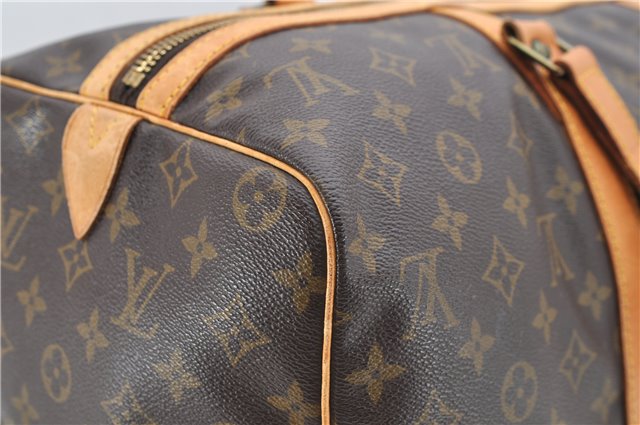 Authentic Louis Vuitton Monogram Sac Souple 45 Hand Boston Bag M41624 LV 4850D