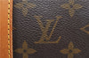 Authentic Louis Vuitton Monogram Sac Souple 45 Hand Boston Bag M41624 LV 4850D