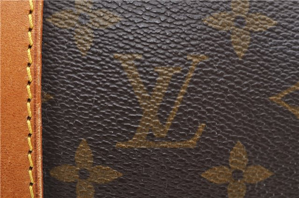 Authentic Louis Vuitton Monogram Sac Souple 45 Hand Boston Bag M41624 LV 4850D