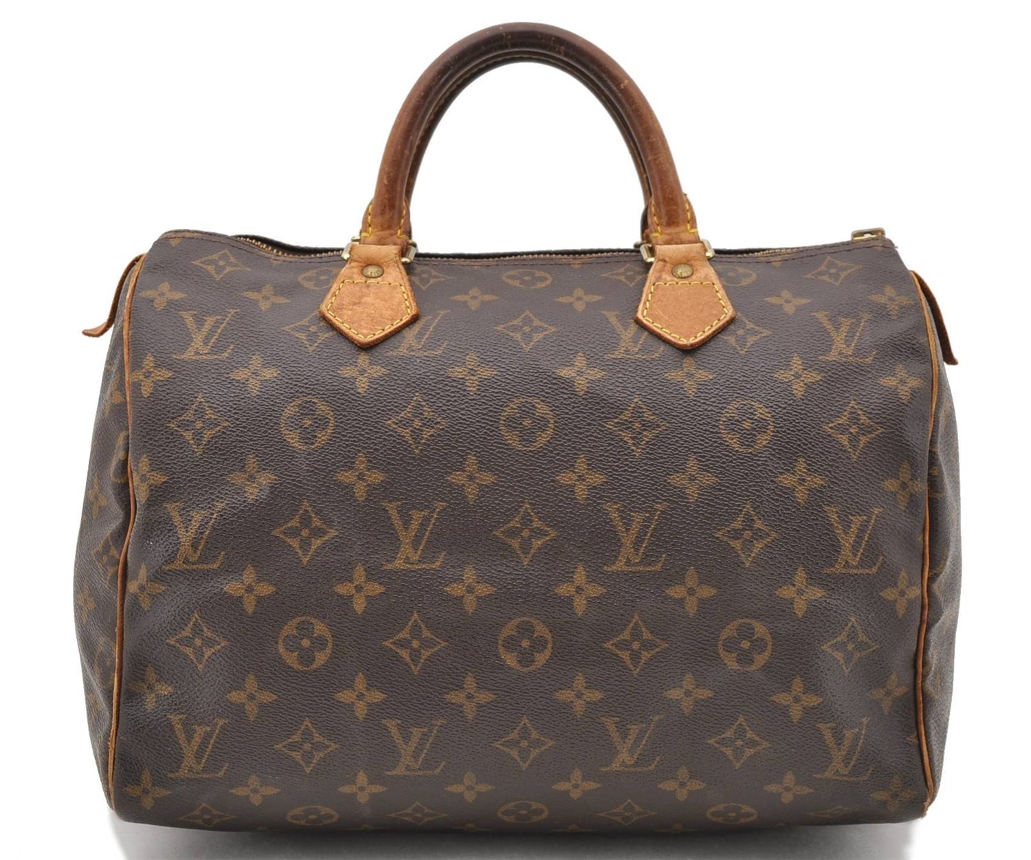 Authentic LOUIS VUITTON Monogram Speedy 30 Hand Bag M41526 LV Junk 4851C