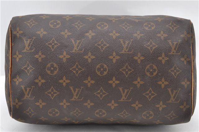 Authentic LOUIS VUITTON Monogram Speedy 30 Hand Bag M41526 LV Junk 4851C