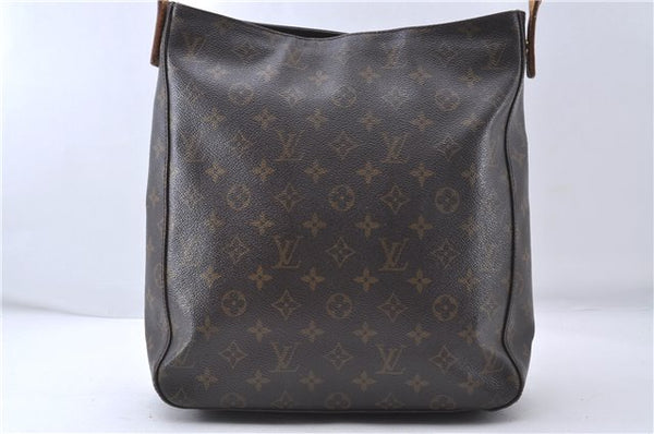 Authentic Louis Vuitton Monogram Looping GM Shoulder Bag M51145 LV 4852D