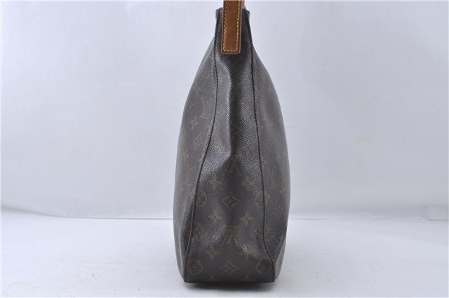 Authentic Louis Vuitton Monogram Looping GM Shoulder Bag M51145 LV 4852D
