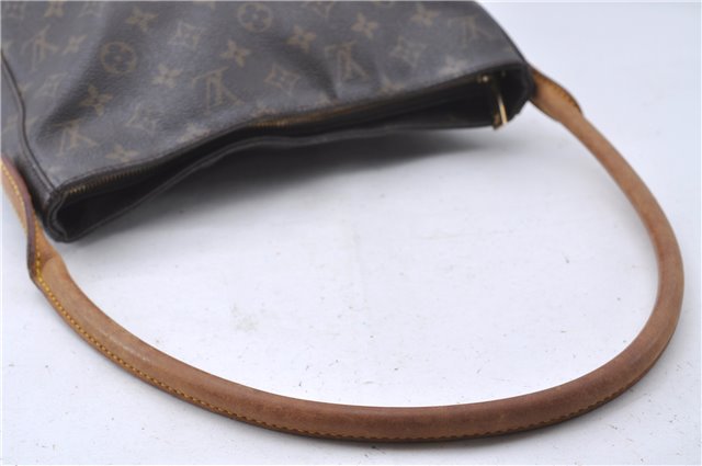 Authentic Louis Vuitton Monogram Looping GM Shoulder Bag M51145 LV 4852D