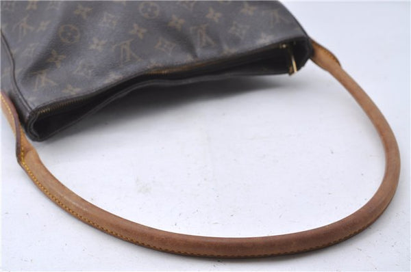 Authentic Louis Vuitton Monogram Looping GM Shoulder Bag M51145 LV 4852D