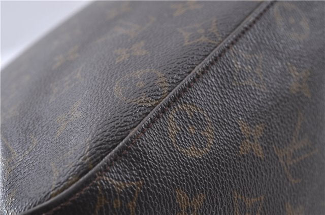 Authentic Louis Vuitton Monogram Looping GM Shoulder Bag M51145 LV 4852D