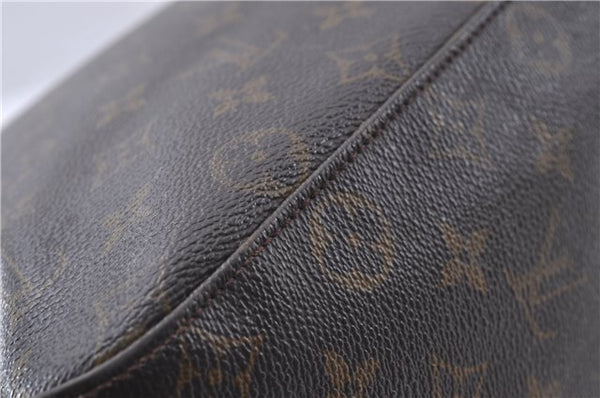 Authentic Louis Vuitton Monogram Looping GM Shoulder Bag M51145 LV 4852D