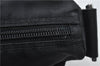 Authentic PRADA Nylon Leather Shoulder Cross Body Bag Purse Black 4853D