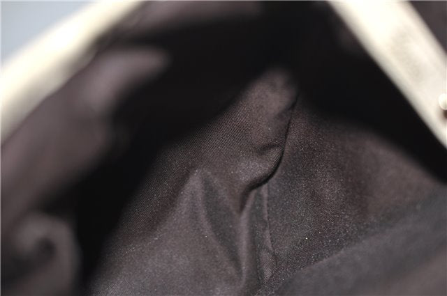 Authentic GUCCI Abbey Shoulder Tote Bag GG Canvas Leather 130736 Brown 4853E