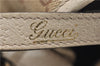 Authentic GUCCI Abbey Shoulder Tote Bag GG Canvas Leather 130736 Brown 4853E