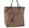 Authentic BALENCIAGA Vintage Paper Tote Hand Bag Leather 279326 Beige 4854I