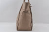 Authentic BALENCIAGA Vintage Paper Tote Hand Bag Leather 279326 Beige 4854I