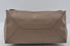 Authentic BALENCIAGA Vintage Paper Tote Hand Bag Leather 279326 Beige 4854I