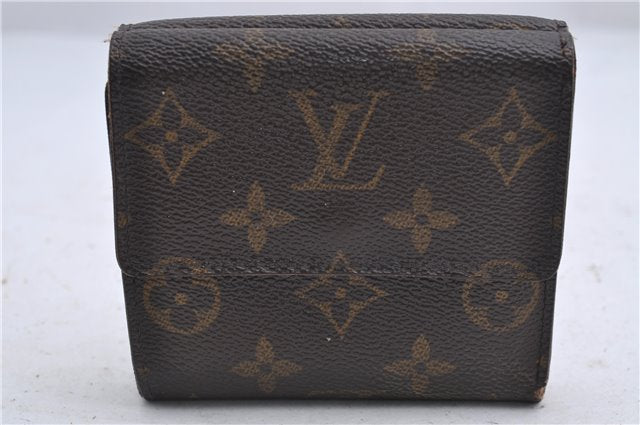 Auth Louis Vuitton Monogram Porte Monnaie Billet Carte Credit M61652 LV 4857D