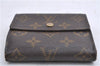 Auth Louis Vuitton Monogram Porte Monnaie Billet Carte Credit M61652 LV 4857D