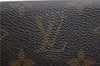 Auth Louis Vuitton Monogram Porte Monnaie Billet Carte Credit M61652 LV 4857D