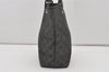 Authentic GUCCI Shoulder Tote Bag Purse GG Canvas Leather 31244 Black 4857I