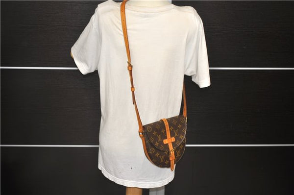 Auth Louis Vuitton Monogram Chantilly PM Shoulder Cross Body Bag M51234 LV 4858D