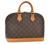 Authentic Louis Vuitton Monogram Alma Hand Bag Purse M51130 LV 4858E