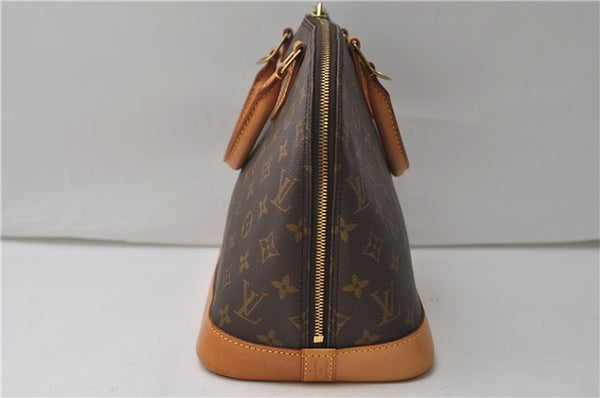 Authentic Louis Vuitton Monogram Alma Hand Bag Purse M51130 LV 4858E