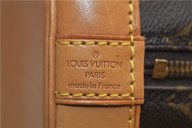 Authentic Louis Vuitton Monogram Alma Hand Bag Purse M51130 LV 4858E