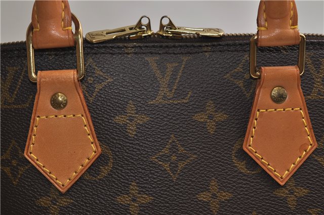 Authentic Louis Vuitton Monogram Alma Hand Bag Purse M51130 LV 4858E